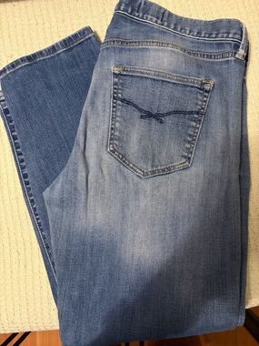 GAP Light Wash Blue Straight-Leg Jeans